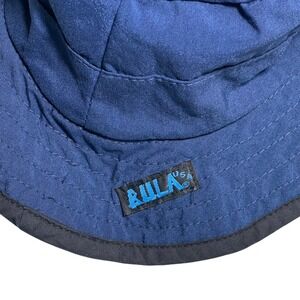 Bula USA Vintage Navy Blue Fleece Lined Bucket Hat with Ear Flaps One Size